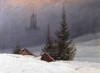 Friedrich, Caspar David - Winter Landscape With Church
